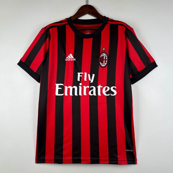 Tailandia Camiseta AC Milan 1st Retro 2017-2018